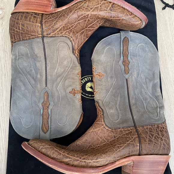 SOLD - Hand Crafted Western Boots - BlackJack - Picture 6 of 8